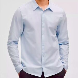 Lululemon Men’s Slim-Fit Button-down Long Sleeve Shirt